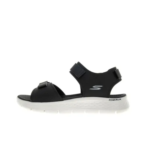 Skechers GO WALK Fle Пляжные сандалии Мужские Черные