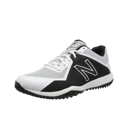 New Balance 4040 v4 Low Cut Шипы Баскетбол Низкий Топ Баскетбольные кроссовки для игры Мужской Черный белый