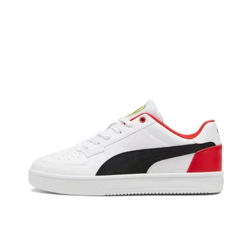 PUMA Scuderia Ferrari Low Топ Скейтборд Кроссовки Мужские Белые