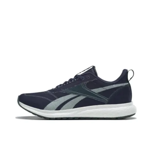 Reebok Амортизация Устойчивость к истиранию Легкий Низкий Топ Беговые кроссовки Унисекс Зеленый Серый