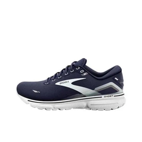 Brooks Ghost 15 Амортизация и Дышащие Низкие Кроссовки для Бега Женские Синие