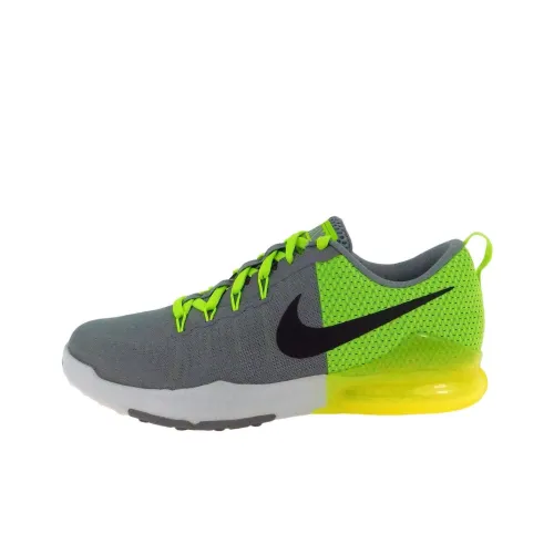 Nike Zoom Train Action Амортизация Износостойкий Низкий Топ Кроссовки для тренировок Мужские Серый Зеленый