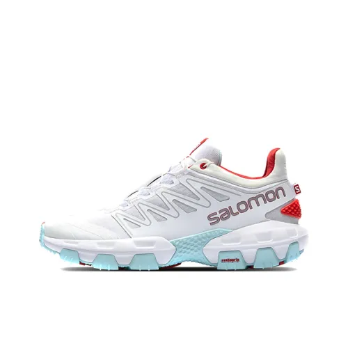 SALOMON XA Pro Street ADV Low Топ Беговые кроссовки Унисекс Белый синий красный