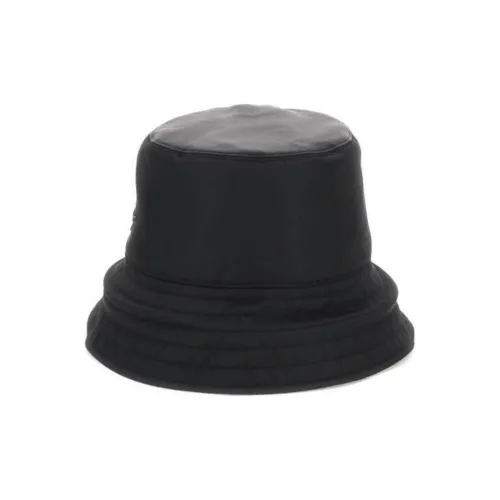 FERRAGAMO Переработанный нейлон Шляпы ведра Мужской Черный