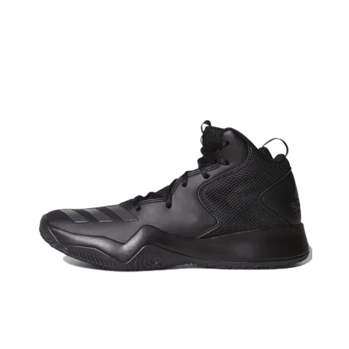 Adidas Crazy Team II Slip-resistant и дышащий MID топ Винтажные баскетбольные кроссовки Мужской Черный