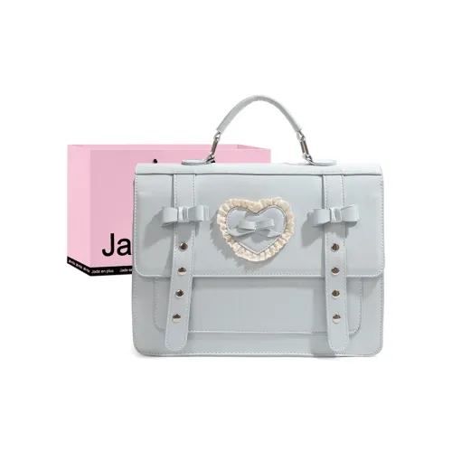 Jade En Plus ПУ (полиуретан) Через плечо Двойное плечо Одно плечо Сумка Обычный Женский Синий Серебристый Черный