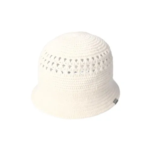 Override Полиэстер Cotton Bucket Hats Унисекс Белый