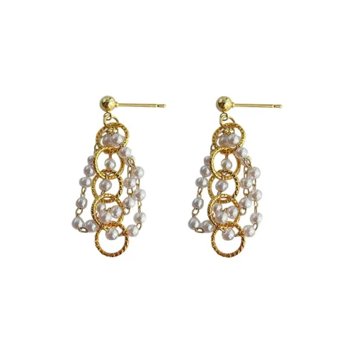 LIANGCAI Сплав Серьги-гвоздики Женские