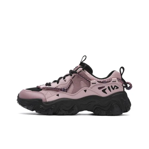 FILA Fluid 5 Casual Низкий Топ Прохладный Ветер Фиолетовый/Красный Коричневый Розовый Женский