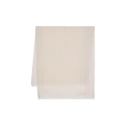 PESERICO Linen Cashmere Viscose Metallized Polyester Scarves Women Beige