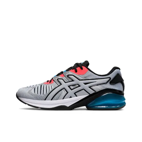 Asics Гель Quantum Infinity Амортизация Низкий Топ Беговые кроссовки Мужские Серый Синий