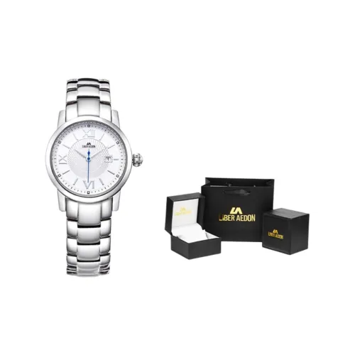 LIBER AEDON Кварцевый Movement Женские часы 30MM*30MM*8,4mm Серебряный