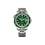 Градиентный зеленый, поверхность, стальная полоса