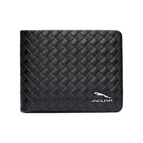 JAGUAR Кошелек из коровьей кожи мужской черный