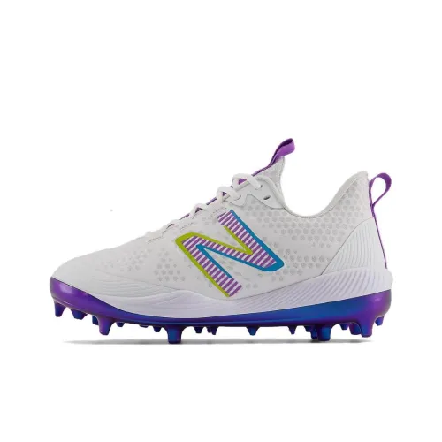 New Balance NB FuelCell Compv3 Амортизация Износостойкие Низкие Кроссовки для тренировок Мужские Белый Фиолетовый