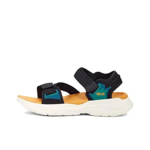 Teva Пляжные сандалии Мужские Черные Желтые