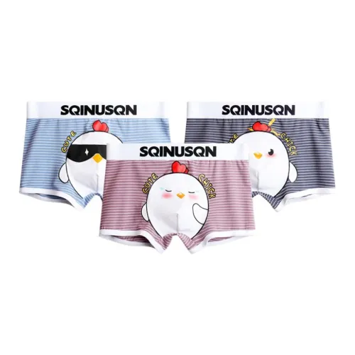 SHIQINUO Мужское нижнее белье 3 штуки