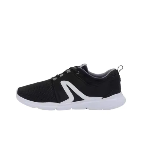 DECATHLON Беговые кроссовки Low Top Черные Мужские