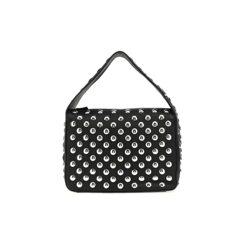 KHAITE Телячья кожа Сумка на одно плечо Женская Черная