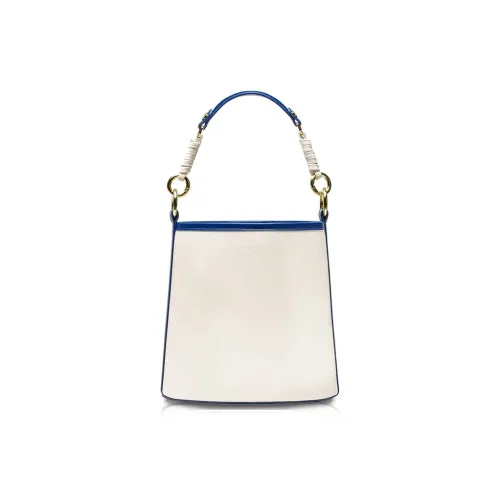 Unitude Коровья кожа Одно плечо Сумка Женская Белая