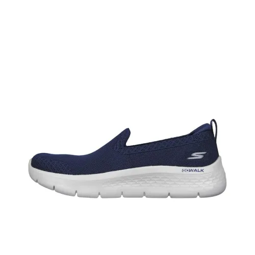 Skechers GO WALK Fle Low Топ Беговые кроссовки Женские Синий
