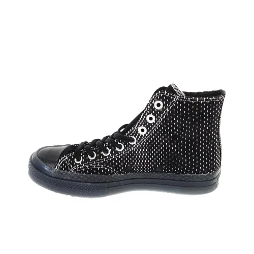 Converse 1970s High Top Canvas Shoes Unisex Black White Конверс 1970s Высокие Кеды Унисекс Черный Белый