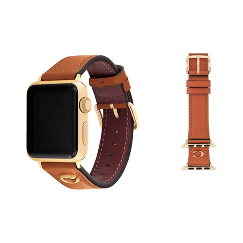 COACH Ремешок Apple Совместимость Коровья кожа Материал 38 40 41 мм