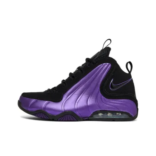 Nike Air Max Wavy MID Топ Баскетбольные кроссовки GS Черный Фиолетовый