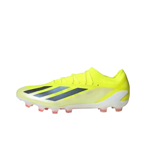 Adidas X CRAZYFAST IC IN Устойчивые к истиранию Дышащие Футбольные бутсы Мужские Желтые