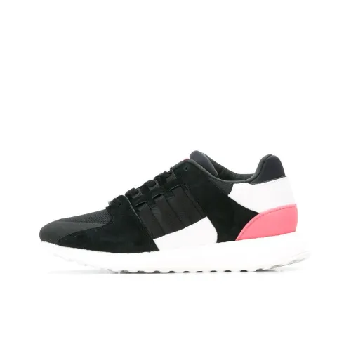 Adidas Originals Eqt Support Rf Slip Resistant Abrasion Resistant Низкий Топ Casual Унисекс Черный Розовый