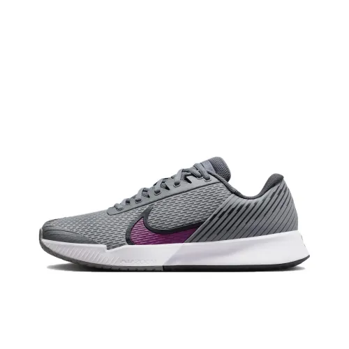 Nike Air Zoom Vapor Pro 2 Slip Resistant Abrasion Resistant Дышащий Низкий Топ Теннисные Кроссовки Мужские Серые