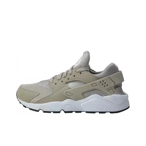 Nike Air Huarache Амортизация Износостойкий Низкий Топ Повседневные Беговые Кроссовки Унисекс Серый Белый