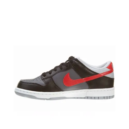 nike Dunk Slip Resistant Abrasion Resistant Легкий Низкий Топ Скейтборд Кроссовки Мужские Коричневый Серый Красный