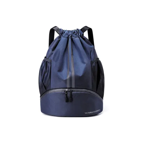 Victorian Traveler Нейлон Баскетбол Футбол Рюкзак Плавание Сумка на шнурке Спорт Тренировки Сумка для баскетбола Унисекс
