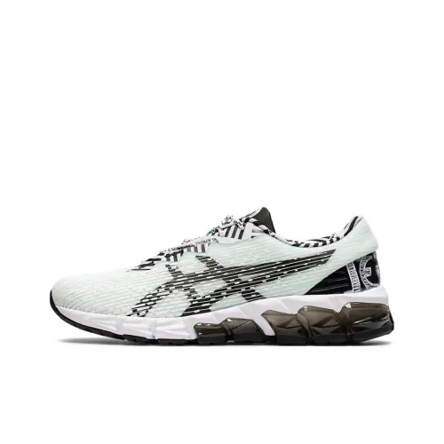 Asics Gel Quantum 180 5 Low Топ Беговые кроссовки Женские Черный Зеленый