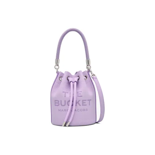 MARC JACOBS Кожа Ведрообразная Сумка Сумка через плечо Сумка для женщин Светло-фиолетовый