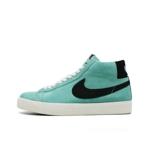 nike SB Blazer 'Tiffany Azure' MID Топ Скейтборд Кроссовки Мужской Синий