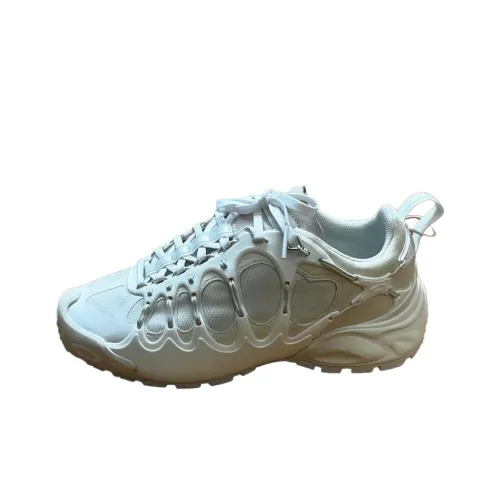 JUNYA WATANABE Man x Oakley Factory Team Slip-resistant Abrasion-resistant Low Top Casual Shoes Unisex White JUNYA WATANABE Man x Oakley Factory Team Противоскользящий устойчивый к истиранию низкий топ повседневная обувь унисекс белый