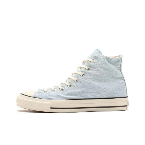 Конверс All Star US AGEDDENIM HI Устойчивые к износу амортизаторы Высокий топ Кеды Унисекс Синий Белый