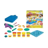 Маленькая доска для нарезки, многоцветная, глина, игрушка, коробка