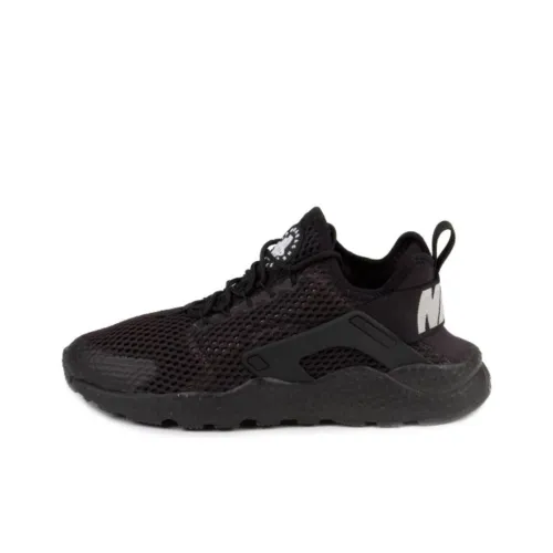 Nike Air Huarache Амортизация Низкий Топ Беговые Кроссовки Женские Черные