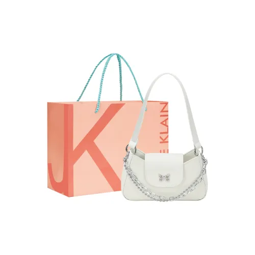 JANE KLAIN ПУ (полиуретан) Женская Baguette Сумка на плечо Стандартная Женская Экрю