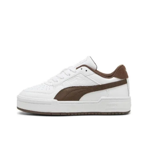 PUMA Ca Pro Low Топ Кроссовки для скейтбординга Женские Белый Умбра