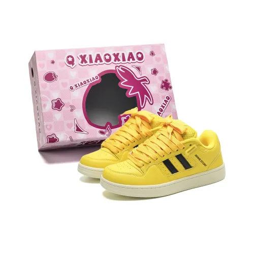 Circle Small Амортизация Покрытие Легкий Противоскользящий Низкий Топ Скейтборд Кроссовки Унисекс Желтый Черный Коробка Включено