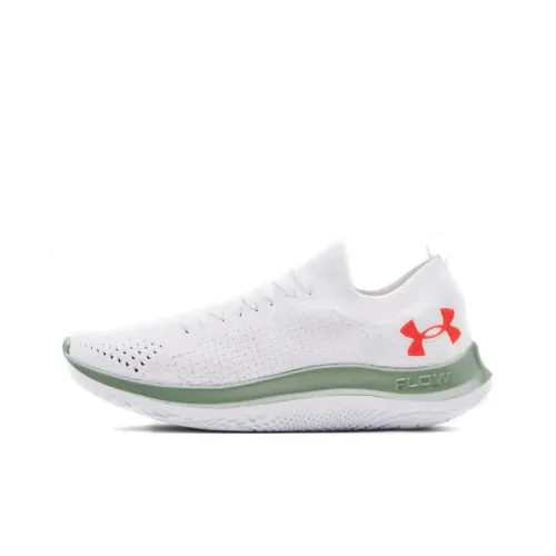 Under Armour Flow Velociti SE Low Беговые кроссовки Женские Белые Зеленые