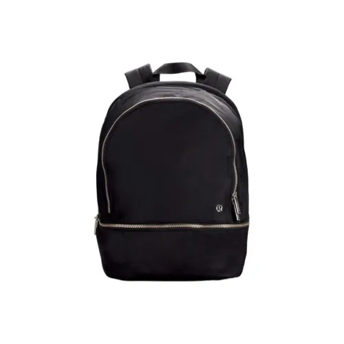 lululemon Полиэстер Рюкзак Женские Черный