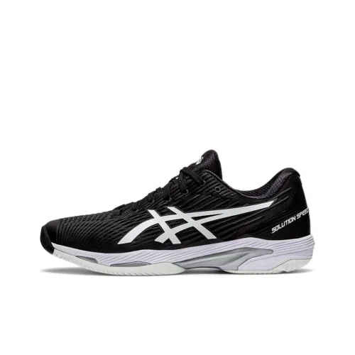 Asics Solution Speed FF 2 Low Топ Беговые кроссовки Мужской Черный белый