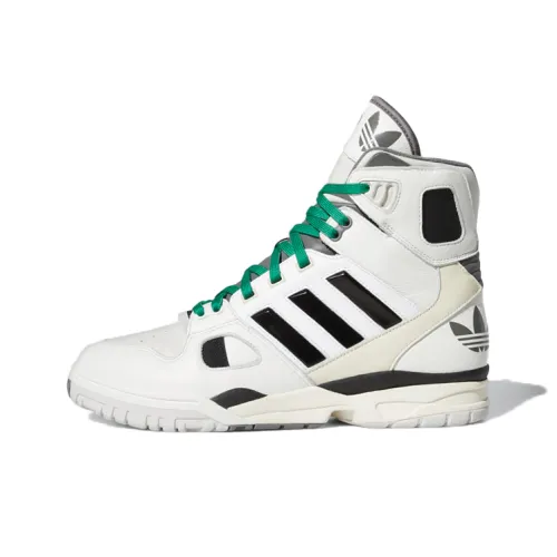 KID CUDI x adidas originals Torsion Artillery Hi Дышащий Высокий Топ Винтажные Баскетбольные Кроссовки Мужские Белый Черный Серый
