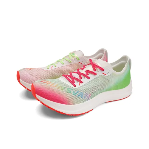 IRUNSVAN Осенние беговые кроссовки унисекс несоответствующие цвета цвет дынный