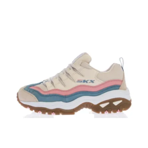 Skechers Energy Low Top Повседневная обувь Женская Белая Синяя